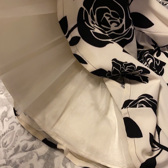 ROMEO + JULIET 🖤🤍ROSES🤍🖤DRESS - Picture 9 of 12